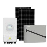 DEYE 5KW HYBRID, 5.12KWH LITHIUM BATTERY AND 6X555W PANELS